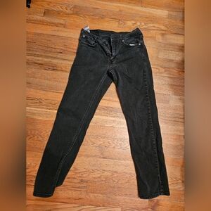 Levi's Women's Black Straight-Leg Jeans 32x33